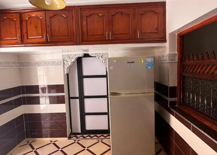 Charmant Appartement Spacieux Avec Cour Fleurie Et Hammam A Targa Marrakech